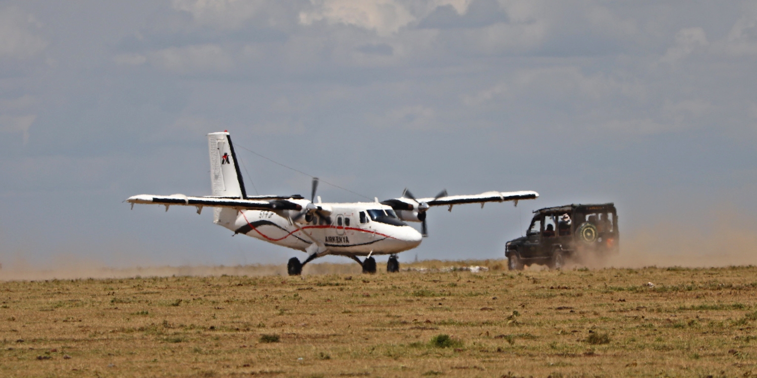 3 Days Masai Mara Flying Safari Tour & Helicopter Tour