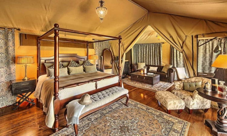Sand River Masai Mara – Safari Camp with Game Drives & River Views